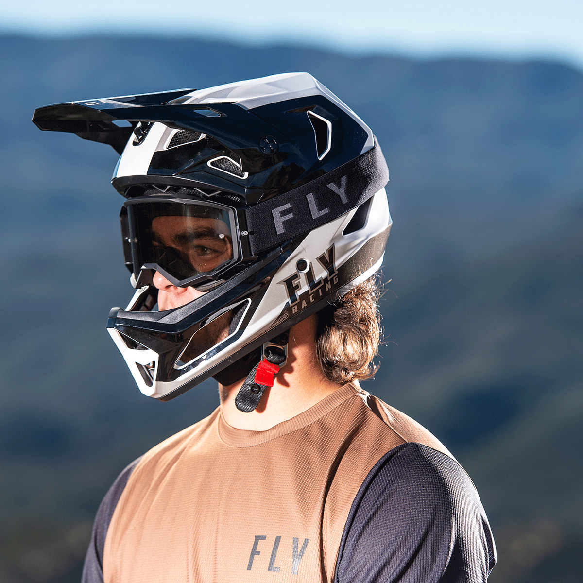 Fly racing mountain bike helmet hotsell