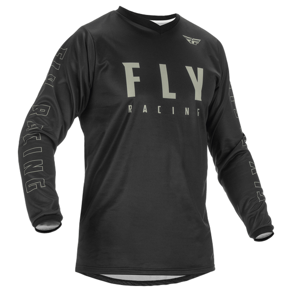 Youth F-16 Jersey - Black/Grey