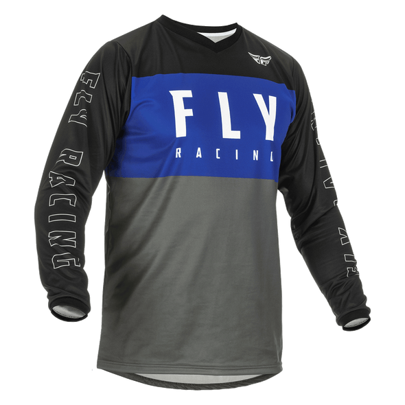 Youth F-16 Jersey - Blue/Grey/Black