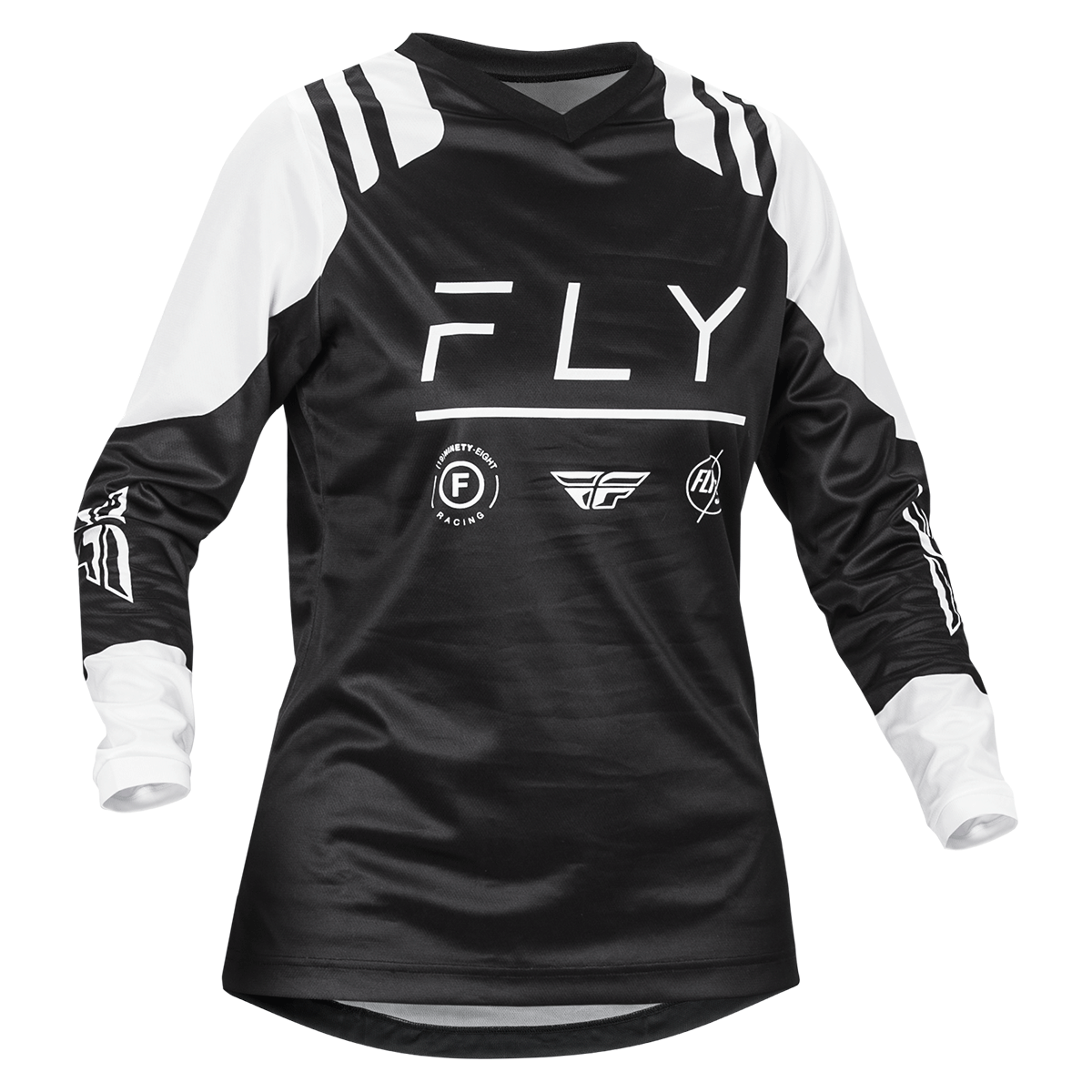 Fly F16 Youth Jersey Black White