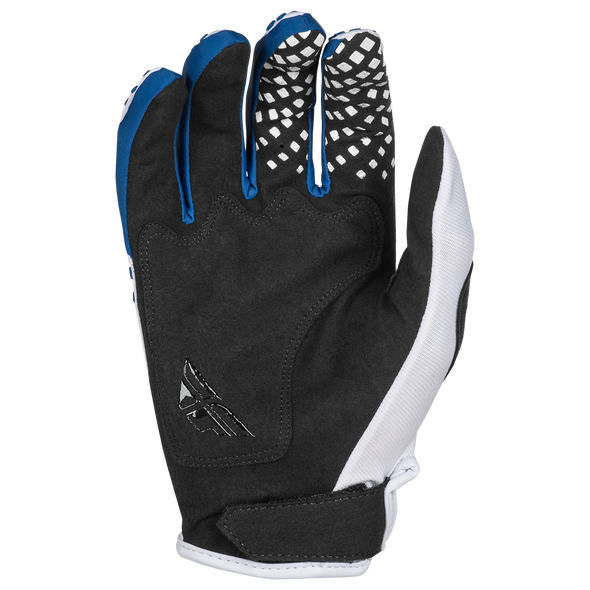 Kinetic Center Gloves - White/Navy