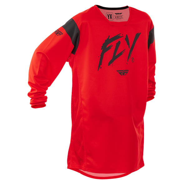 Youth Kinetic Stoke Jersey - Red/Black