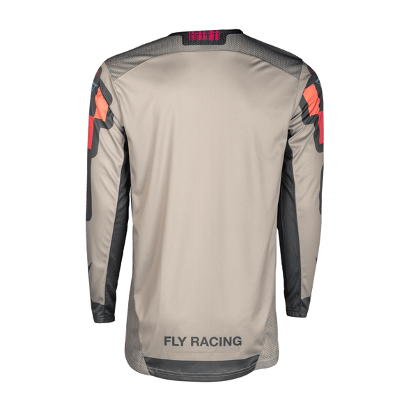 Men's Lite Vice Jersey - Light Grey/Pink/Coral