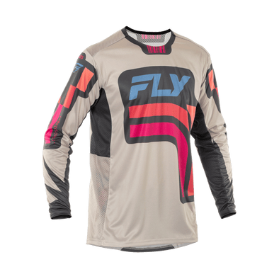 Men's Lite Vice Jersey - Light Grey/Pink/Coral