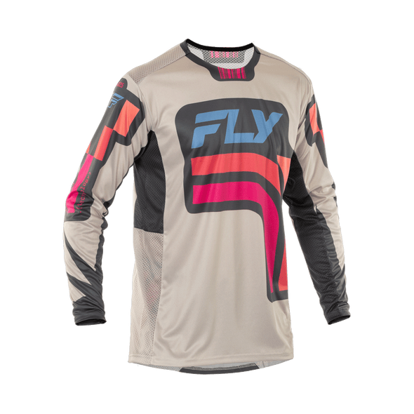 Men's Lite Vice Jersey - Light Grey/Pink/Coral