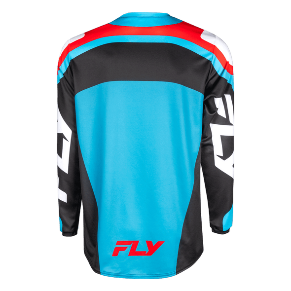 Men's F-16 Jersey - Cyan/Black/White