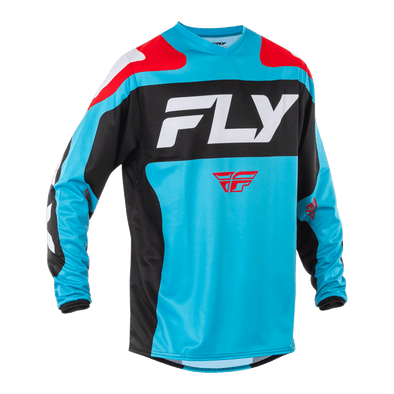 Men's F-16 Jersey - Cyan/Black/White