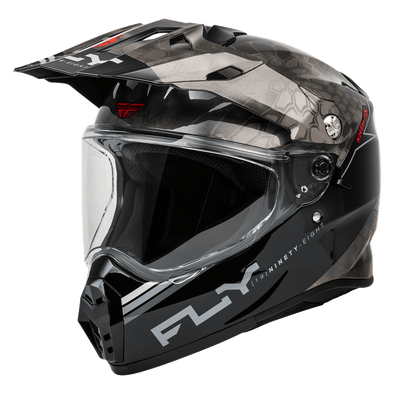 Trekker Kryptek Conceal Helmet - Black/Grey/White