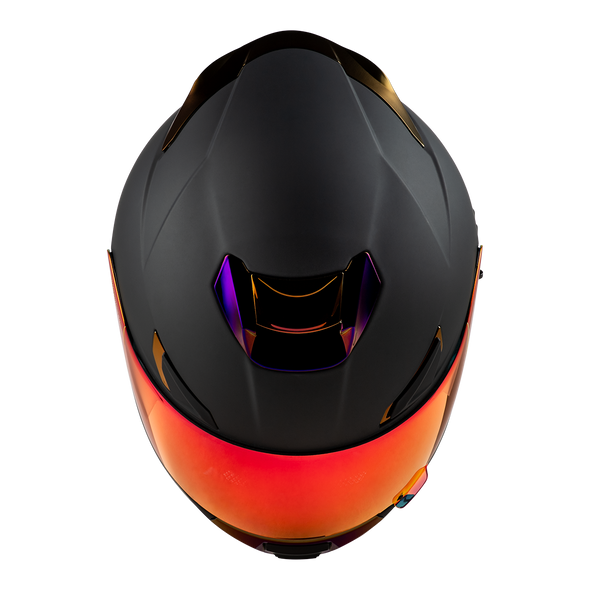 Sentinel Recon Helmet - Matte Black/Purple Chrome