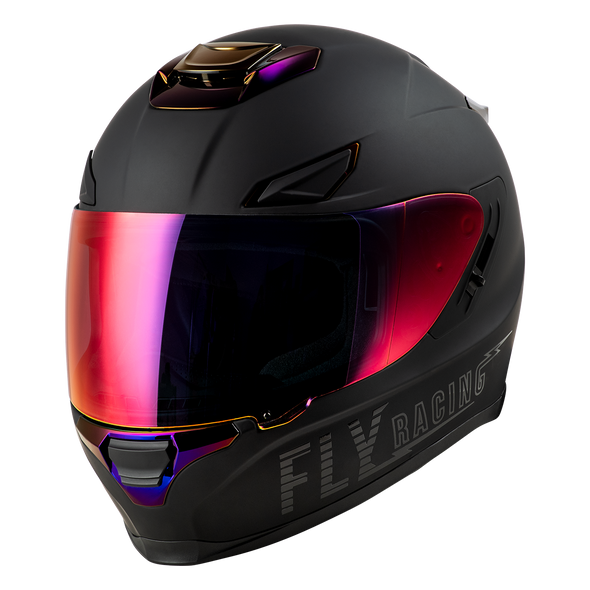 Sentinel Recon Helmet - Matte Black/Purple Chrome