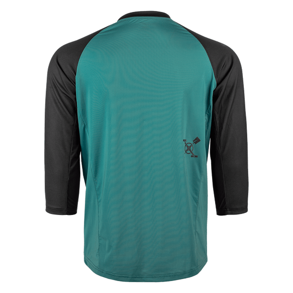 Ripa 3/4 Sleeve - Evergreen/Black