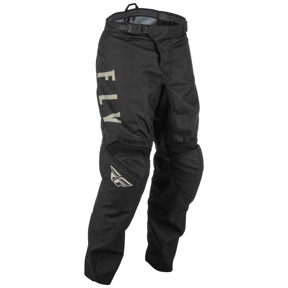 Fly Kinetic Khaos Youth Motocross Pants Grey / Black / White | Laguna Direct