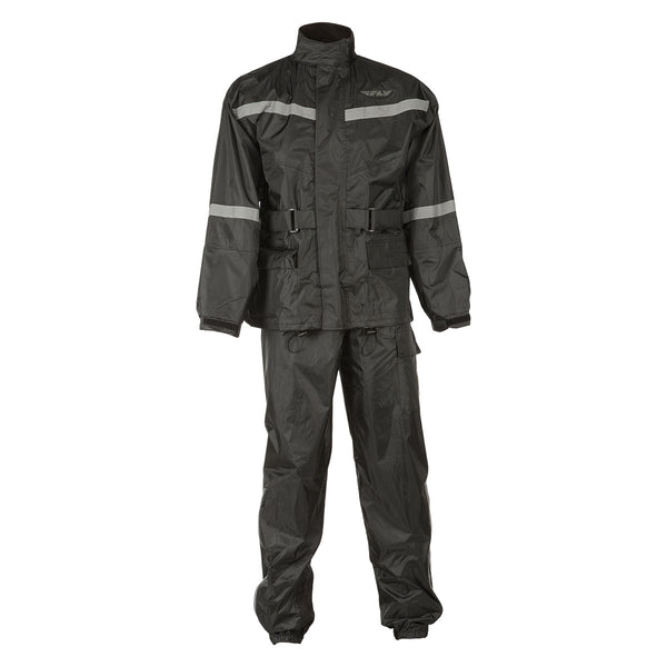2 tones polyester rain suit jacket and pants - Youth’s