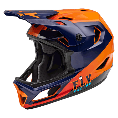 Rayce Helmet - Orange/Red